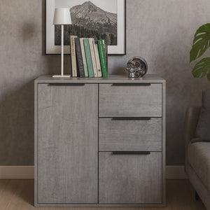 BASE ESPRESSO 2 ANTE 72X36XH87CM CEMENTO.