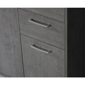 BASE ESPRESSO 2 ANTE 72X36XH87CM CEMENTO.