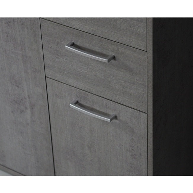 BASE ESPRESSO 2 ANTE 72X36XH87CM CEMENTO.