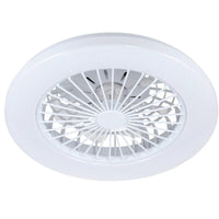 PLAFONIERA VENTILATORE FANNY LED 50W D.48,5CM.