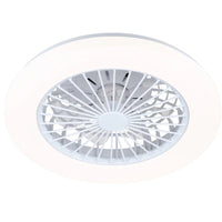 PLAFONIERA VENTILATORE FANNY LED 50W D.48,5CM.