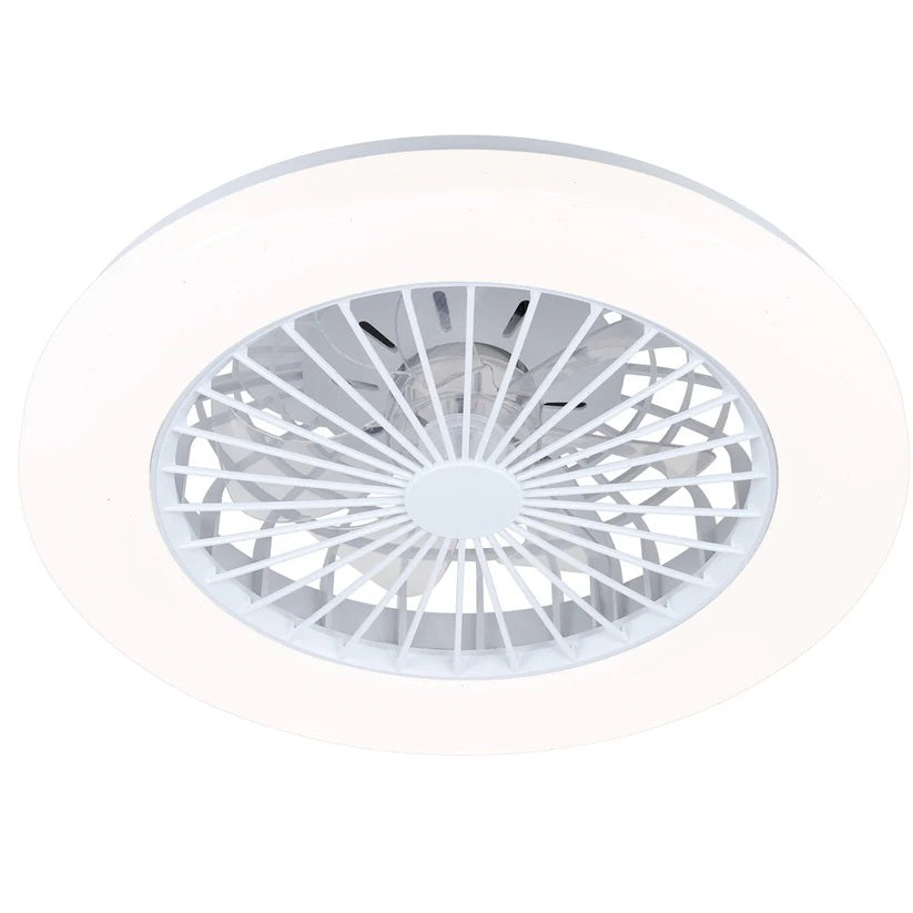 PLAFONIERA VENTILATORE FANNY LED 50W D.48,5CM.