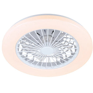 PLAFONIERA VENTILATORE FANNY LED 50W D.48,5CM.