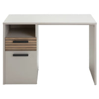 SCRIVANIA BRAVO 110X60XH76CM CASHMERE/RIGATO.