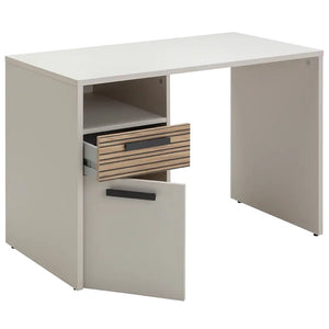 SCRIVANIA BRAVO 110X60XH76CM CASHMERE/RIGATO.