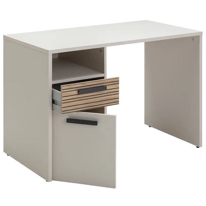 SCRIVANIA BRAVO 110X60XH76CM CASHMERE/RIGATO.