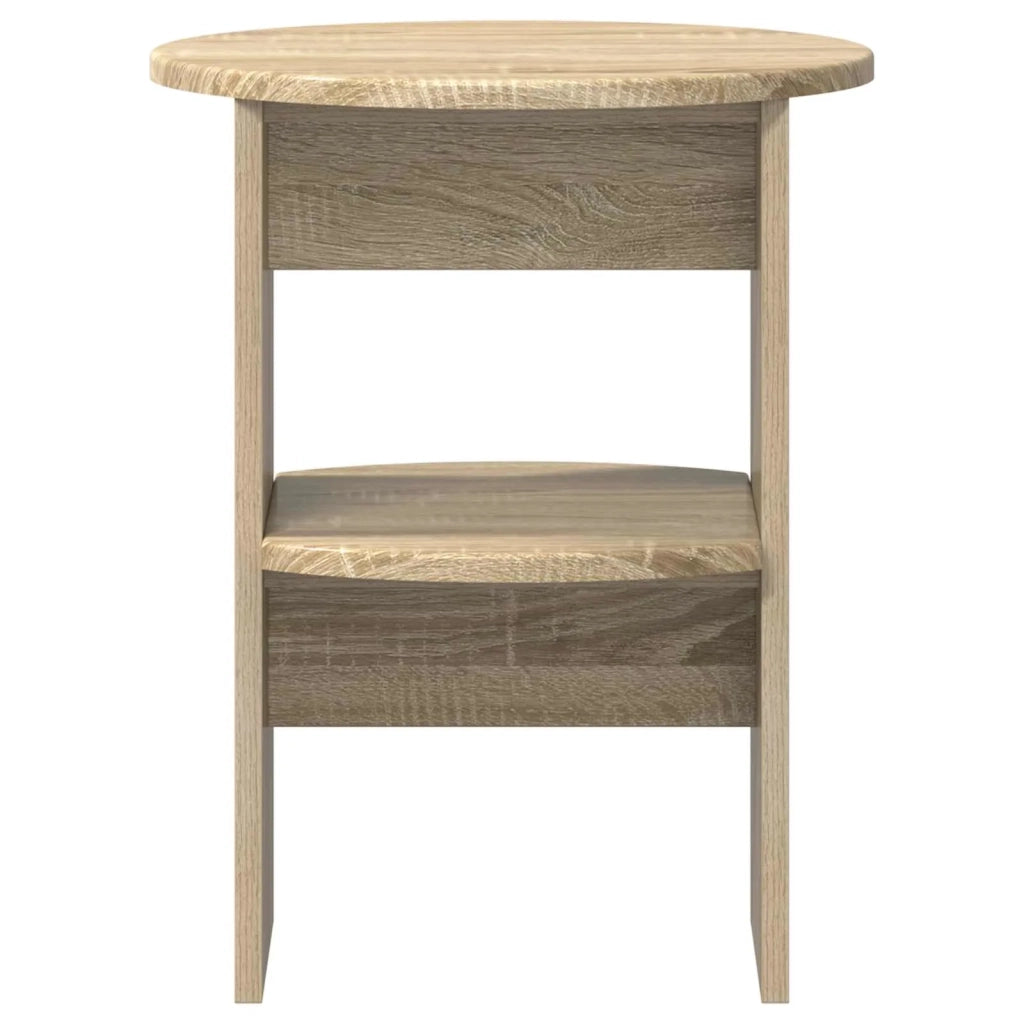 Mobile laterale 2 pcs Rovere Sonoma Ø40 x 50 cm