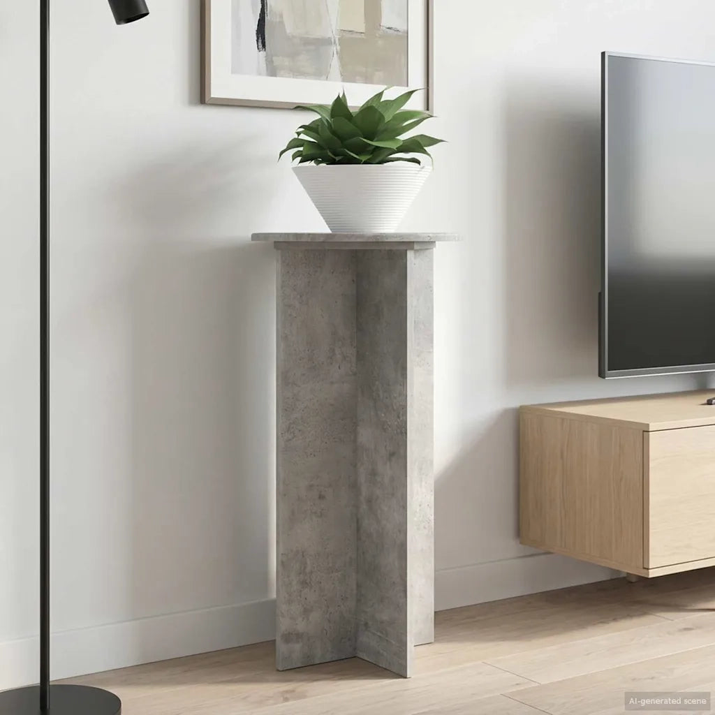 Supporto per piante 2 pcs Grigio Cemento 40 x 40 x 80 cm 899702