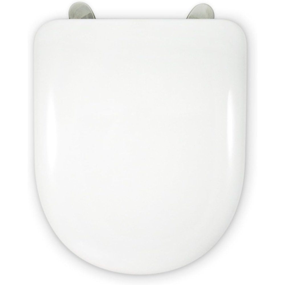 Wc sitz kompatibler | spezial extra langes inox scharniere | d u