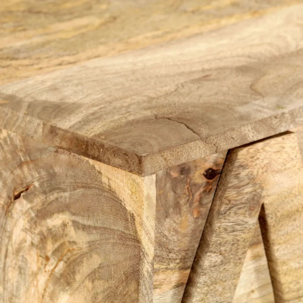 Mobile Alfabeto 6 Cassetti 120x35x79 cm in Legno Massello Mango 247712