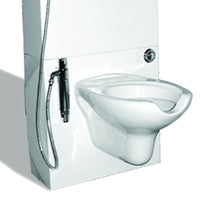 Parete attrezzata h120 con vaso sospeso