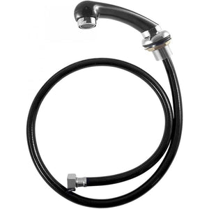 Doccetta universale con tubo flessibile per lavatesta lavandino