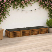 Cuscini per Sedia in 4 Pezzi SOEST 4 pz 100% Poliestere 944604