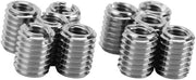 Inzetstukken con Fusto a Vite - Set di Viti Inserimento M5 M6 - Qualità Elevata e Duratura - Acciaio Inossidabile - Riparazione Effettiva - Adatto per...
