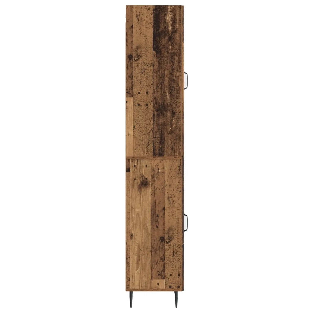 Set di armadi 2 pcs Legno antico 33 x 34,5 x 89,5 cm