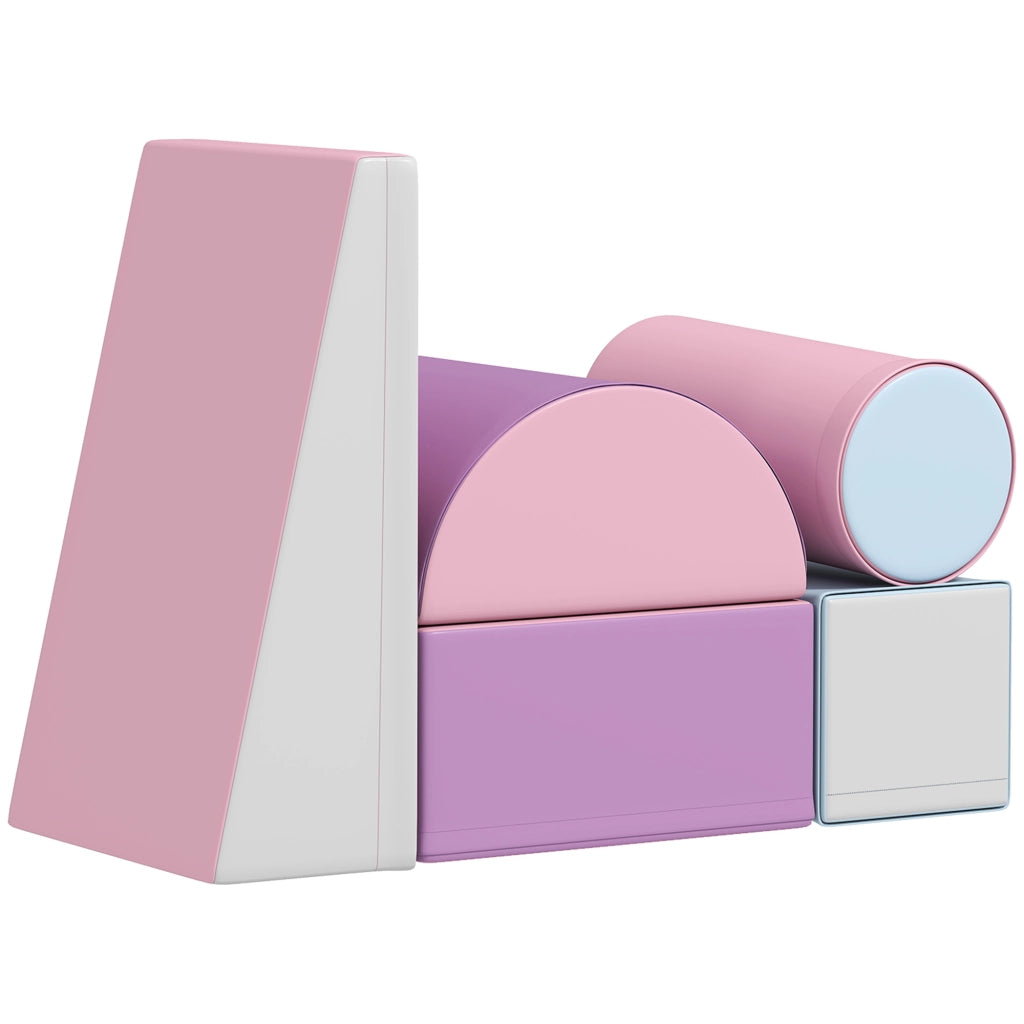 Blocchi Morbidi 5 Pezzi per Bambini 1-3 Anni ¨C zephmum ¨C Multicolore in Tessuto Sintetico