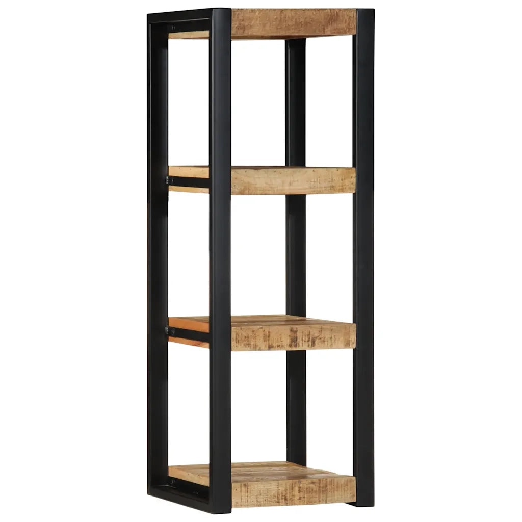 Mensola da Parete 35x35x100cm in Legno Massello di Mango Grezzo 4015935