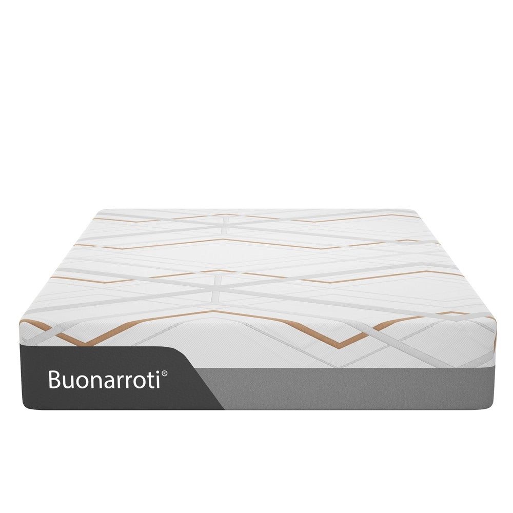 Materasso matrimoniale Corvo con Memory Foam, sfoderabile con molle insacchettate 160x200x30 cm
