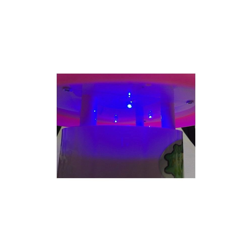 Trade Shop - Zanzariera A Forma Di Fungo Kf-835 Con Led Per Attrarre Gli Insetti E Zanzare -