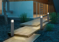 Piantana da Esterno a LED in Pressofusione di alluminio Antracite