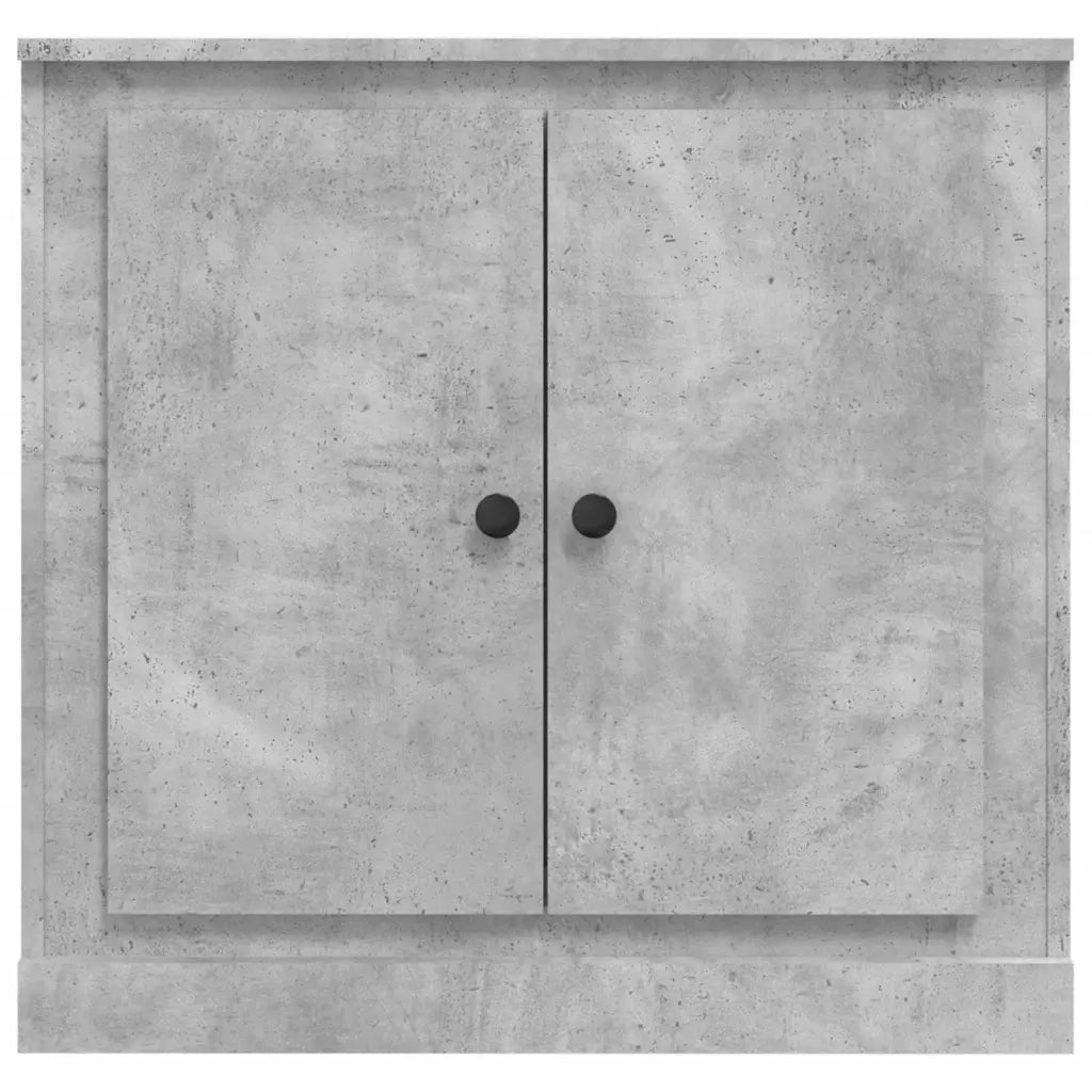 Credenza | Madia | Buffet da pranzo | Armadio da pranzo Grigio Cemento 70x35,5x67,5 cm in Legno Multistrato