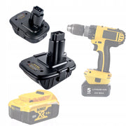 Adattatore per Batteria Dewalt DCA1820 – Compatibile con Utensili 18V NiCad/NiMh e Batterie 20V Li-Ion