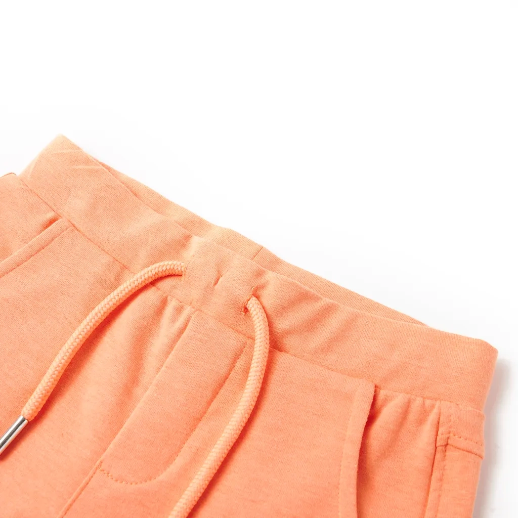 Pantaloncini per Bambini con Coulisse Arancione Neon 128 CFW1448462
