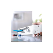 Trade Shop - Mini Macchina Per Cucire Da Cucito Portatile Viaggio Cucitrice Salva Spazio -