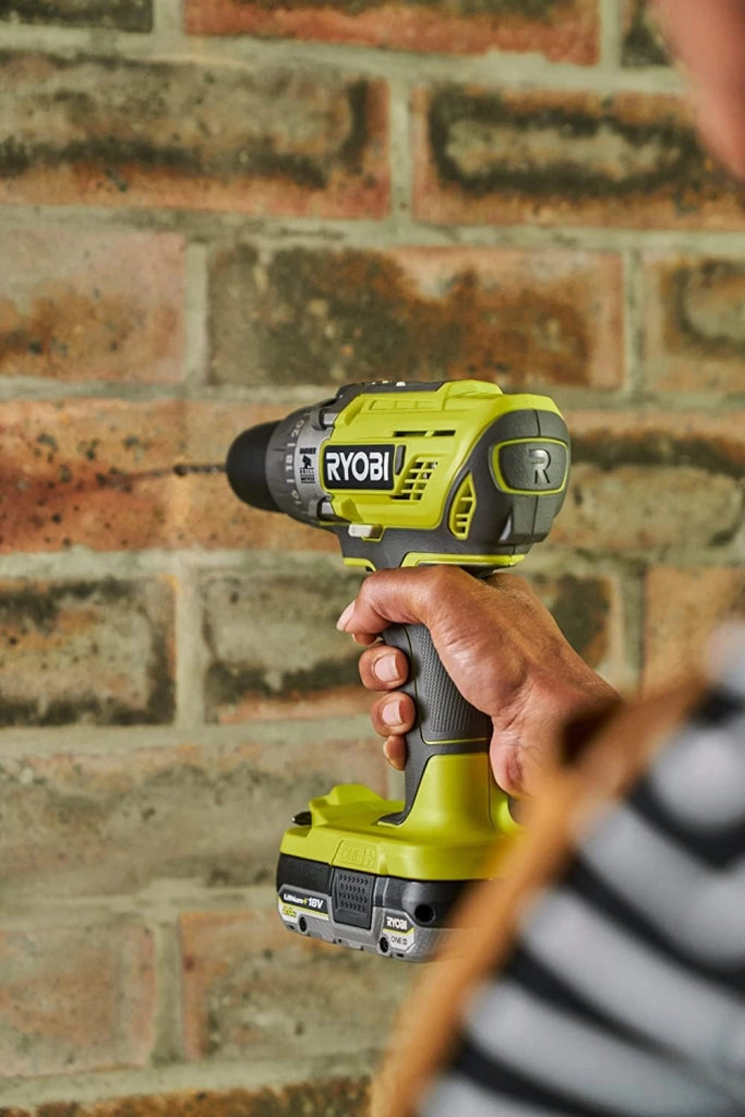 Trapano Avvitatore a Batteria R18PD3 0 Ryobi 18V