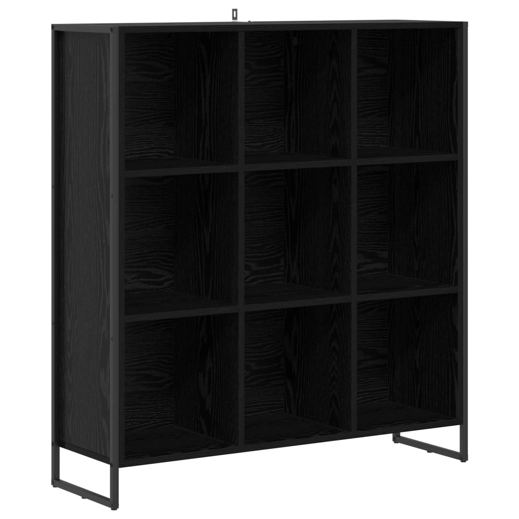 Armadio per Libri Rovere Nero 99.5 x 30 x 108.5 cm 886522