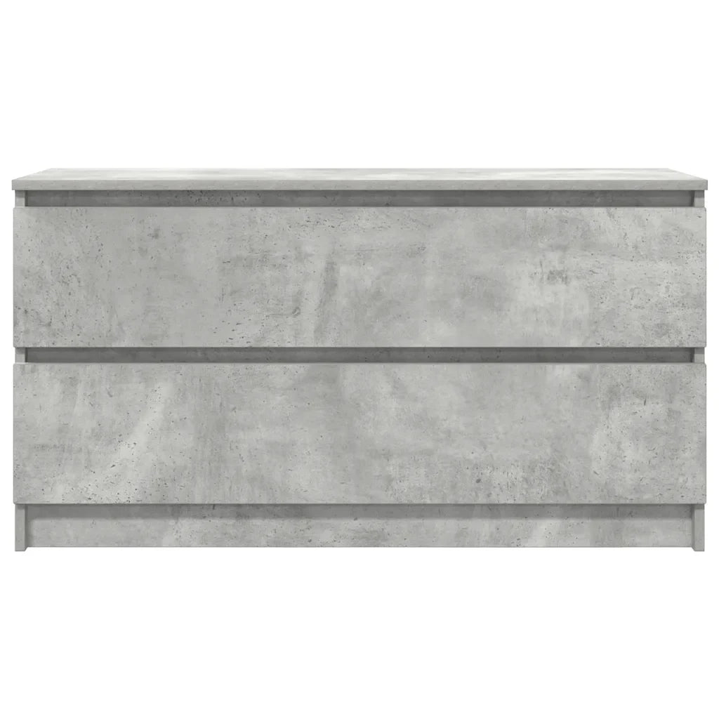 Mobile porta TV moderno con ampio vano contenitore 100 x 35 x 54 cm realizzato in legno composito grigio cemento 02_0051755