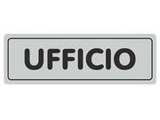 TARGHETTA ADESIVA UFFICIO- - cm.15X5h. - 10 pezzi
