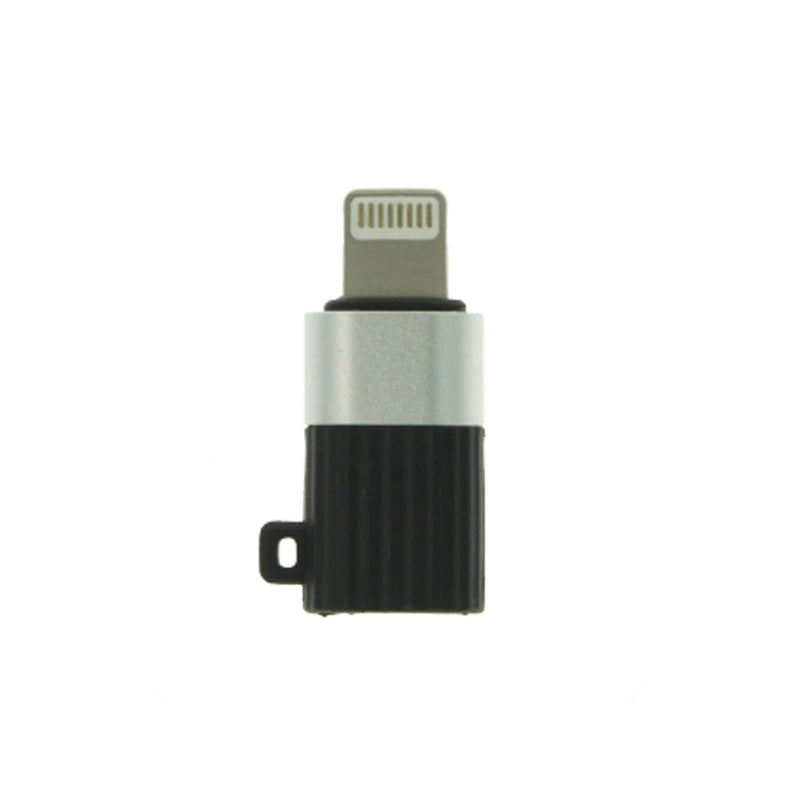 Adattatore da USB-C Femmina a Lightning Maschio Con Portachiave Incluso