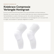 Supporto ginocchiere - Compressione - Estensione della criniera - Aiuto respiratorio - Protezione - Sport - Unisex