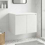 Mobiletto da Bagno a Muro Bianco 62,5 x 44,5 x 50 cm 890472
