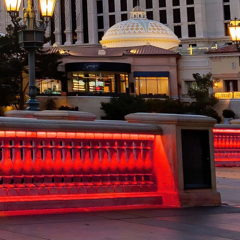 Strip LED COB-320 10W/m 5m 24V Colore Rosso IP67 10mm SKU-23141