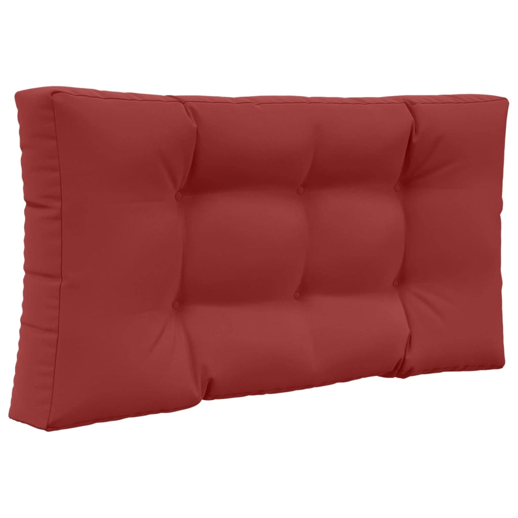 Cuscino per divano da esterno 3 pcs Rosso vino Poliestere