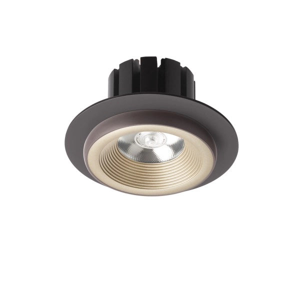Faretto SHARM R I da incasso oro perlato/marrone 230V LED 10W 24° 3000K