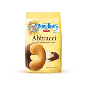 Abbracci mulino bianco con cacao e panna fresca confezione da 350 grammi