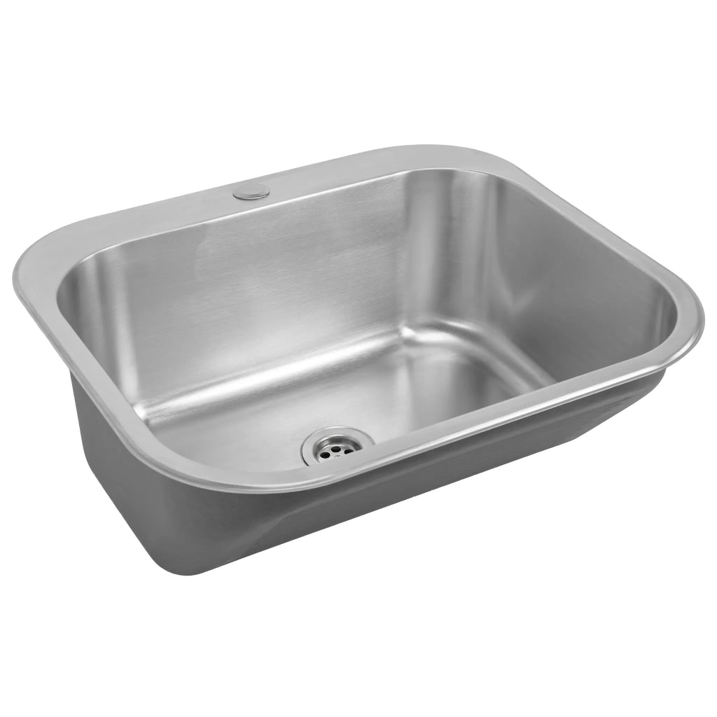 Lavello Tecnico 201 Acciaio Inossidabile Spazzolato senza rubinetto da cucina