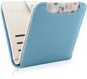 Portafoglio per donna con protezione RFID - Mini portafoglio - Materiale PU soffice - Leggero e pratico - 7 fessure per carte - Dimensioni 10,5 x 9 x 1,5 cm