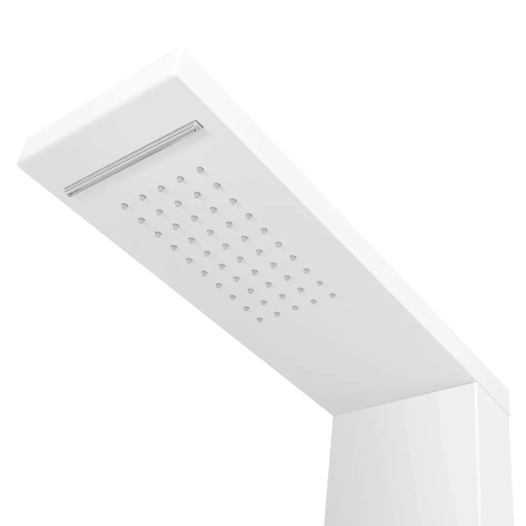 Pannello Doccia in Alluminio Bianco Opaco CFW4238837