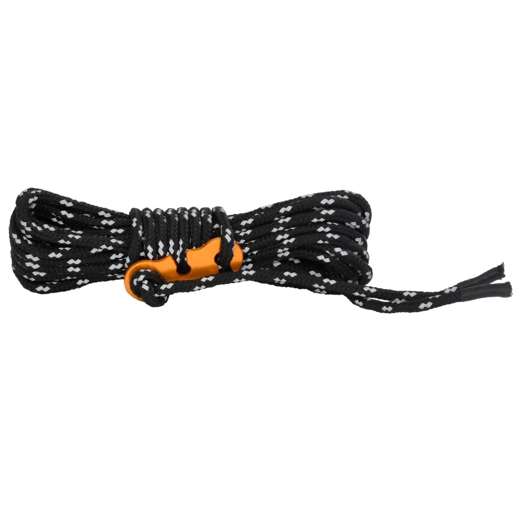 Corde per Tenda con Chiavi Riflettenti 8 pz 4 m 4 mm 4008135