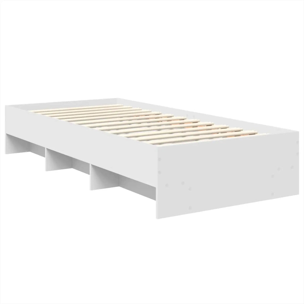 Struttura del letto Bianco 80 x 200 cm Legno multistrato