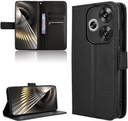 Protezione per smartphone con chiusura magnetica e tessuto in fibra di carbonio - Nero