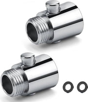 Stopper per doccia e valvola di arresto - Economia d'acqua - 2 pezzi - Design moderno - ABS