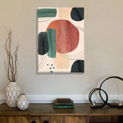 Nedane, Quadro Materiale Struttura in Tessuto, 70x100h cm Multicolore