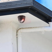 Due unità di camera di sorveglianza con LED lampeggiante, resistente all'acqua, camera di ripresa per uso domestico e ufficio