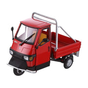 Piaggio Ape Cross 50, Colore rosso scvala 1:18, Newray,Eta 8+