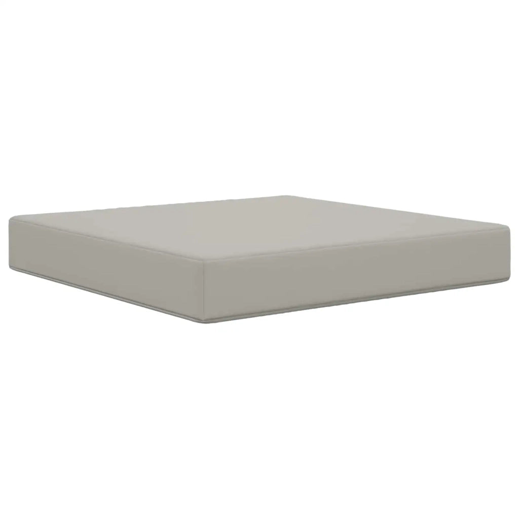 Cuscino per divano da esterno Grigio 60 x 60 x 8 cm Poliestere